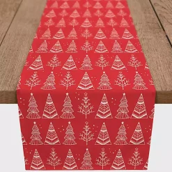 Christmas Tree Doodle Table Runner