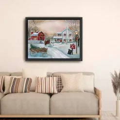 Christmas Tree Farm Framed Art Print, 42x32 in.