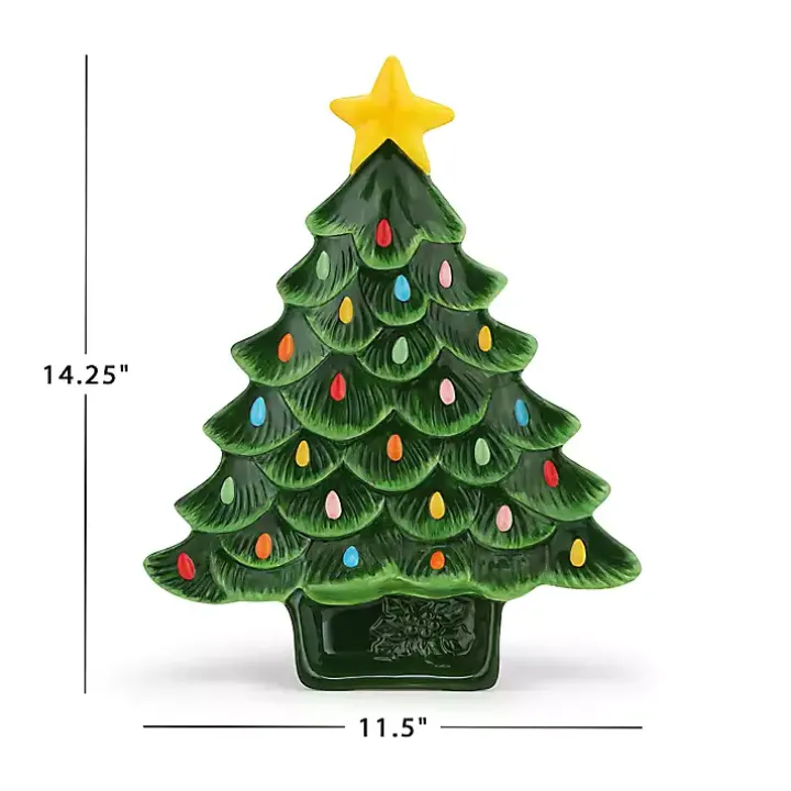 Christmas Tree Serving Platter