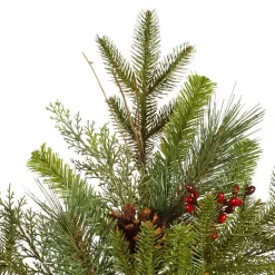 Cibola Mixed Berry Teardrop Swag