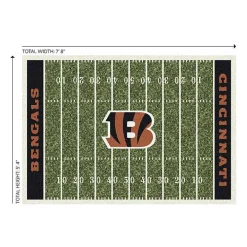 Cincinnati Bengals Home Field Area Rug, 6x8