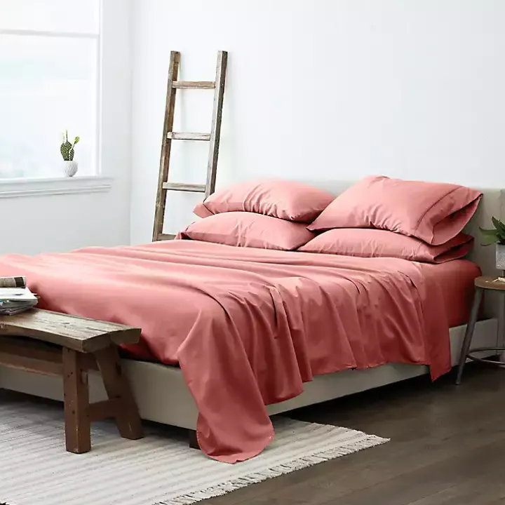 Clay Solid 6-pc. Twin Sheet Set