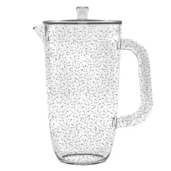 Clear Bubbled Shatterproof Pitcher