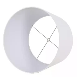 Clear Glass Coastal Netting Table Lamps, Set of 2