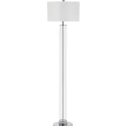 Clear Glass Demi Floor Lamp