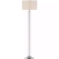 Clear Glass Demi Floor Lamp