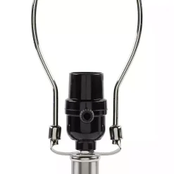 Clear Glass Hobnail Table Lamp