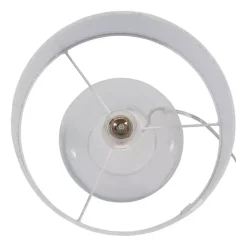 Clear Glass Tapered Table Lamps, Set of 2