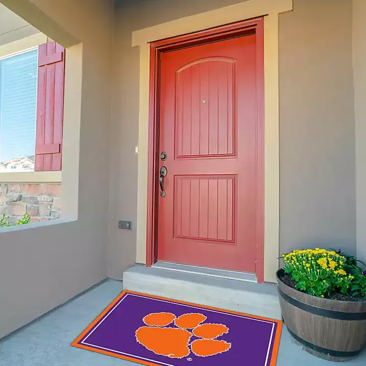 Clemson University Area Rug, 3x4