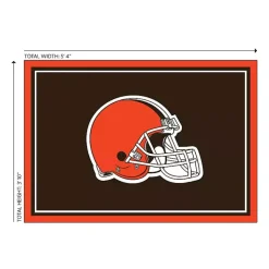 Cleveland Browns Area Rug, 4x6