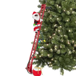 Climbing Musical Plush Santa