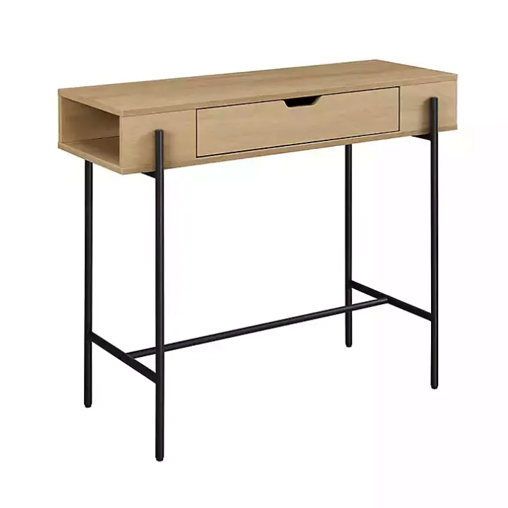 Coastal Oak Cruz Console Table