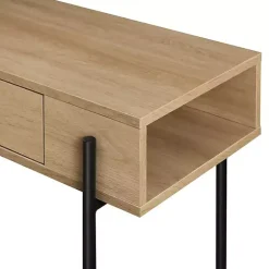 Coastal Oak Cruz Console Table