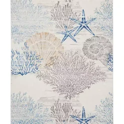 Coastal Reef Dreams Area Rug, 7x9