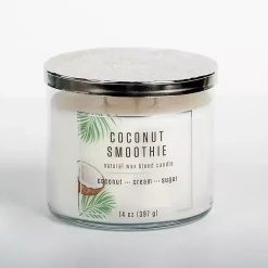 Coconut Smoothie Triple Wick Jar Candle