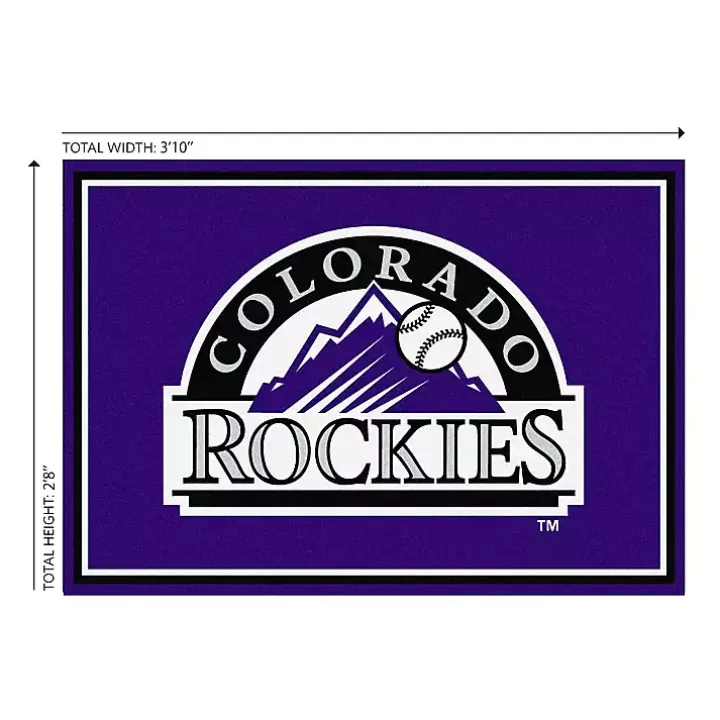 Colorado Rockies Spirit Rug, 3x4