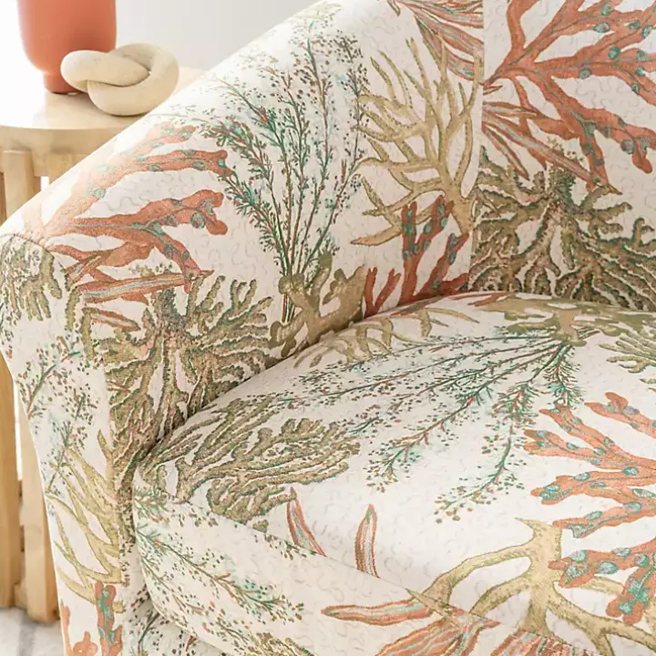 Colorful Ocean Bonnie Swivel Accent Chair