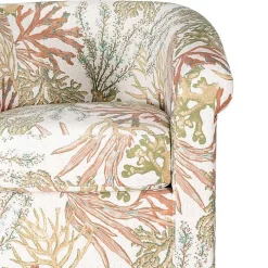 Colorful Ocean Bonnie Swivel Accent Chair