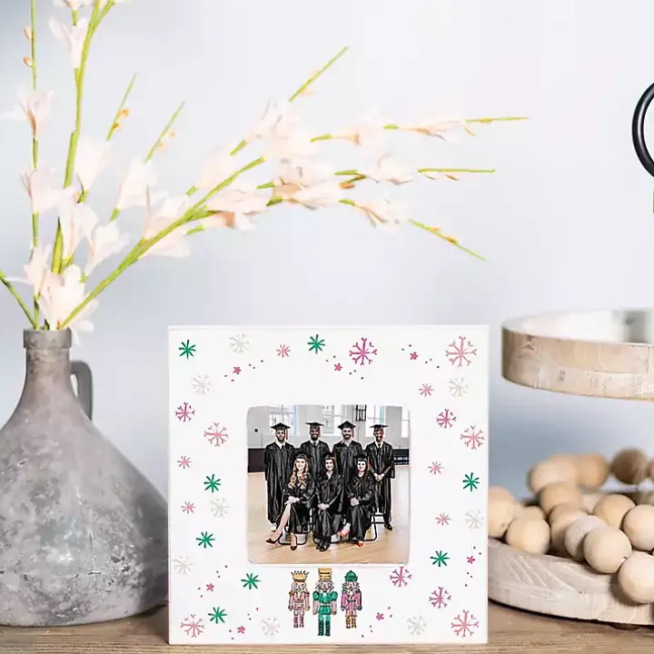 Confetti Nutcracker Trio Picture Frame, 4x4