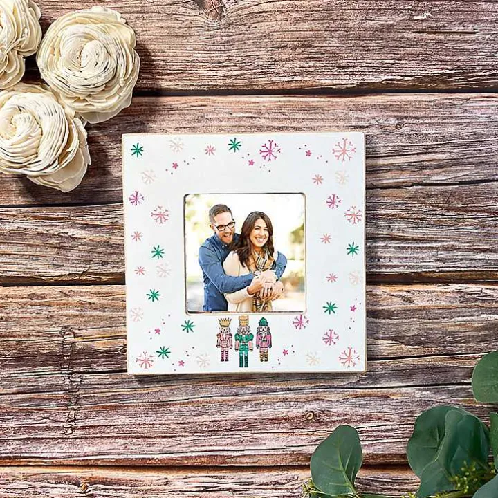 Confetti Nutcracker Trio Picture Frame, 4x4