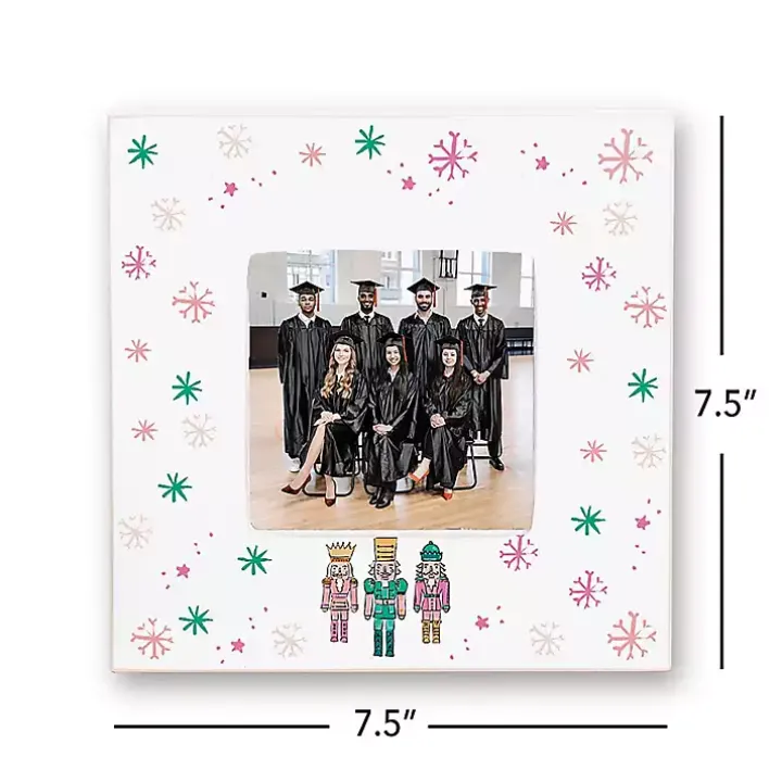 Confetti Nutcracker Trio Picture Frame, 4x4