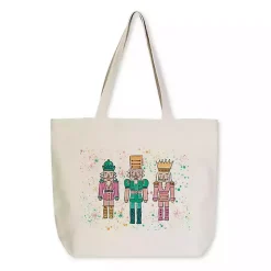 Confetti Nutcracker Trio Canvas Tote Bag