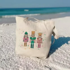 Confetti Nutcracker Trio Canvas Tote Bag