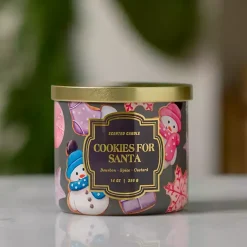 Cookies for Santa Triple Wick Jar Candle