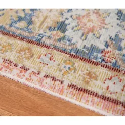 Coral Vintage Border Runner, 2x8