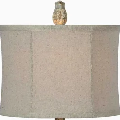 Corinthian Column Table Lamps, Set of 2