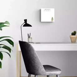 Cottage Tree Merry Christmas Dry Erase Board