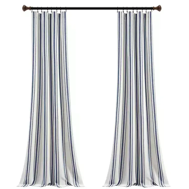 Cotton Candy Farmhouse Curtain Panel Set, 95 in.