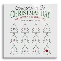 Countdown to Christmas Dry Erase Board, 8x8 in.