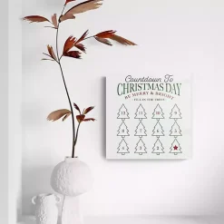 Countdown to Christmas Dry Erase Board, 8x8 in.