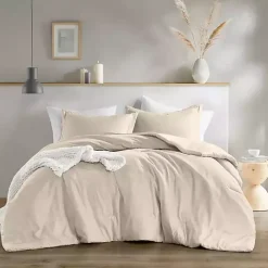 Cream Chambray 3-pc. Full/Queen Comforter Set