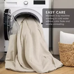 Cream Chambray 2-pc. Twin/Twin XL Comforter Set