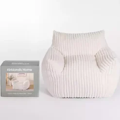 Cream Comfy Foam Lounge Chair