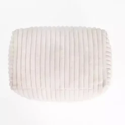 Cream Comfy Foam Lounge Ottoman