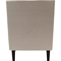 Cream Ellen Rolled Arms Accent Chair