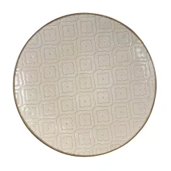 Cream Embossed 16-pc. Dinnerware Set