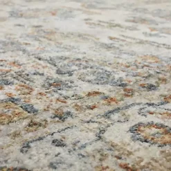 Cream Hartley Medallion Area Rug, 6x9