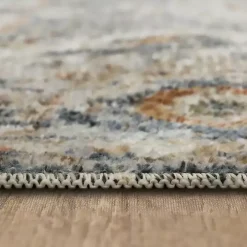 Cream Hartley Medallion Area Rug, 6x9