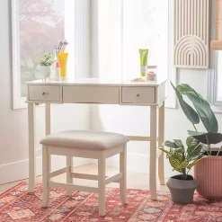 Cream Jennifer Flip-Top 2-pc. Vanity Set