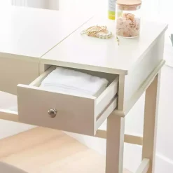 Cream Jennifer Flip-Top 2-pc. Vanity Set