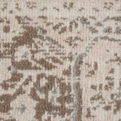 Cream Medallion Area Rug, 5x8