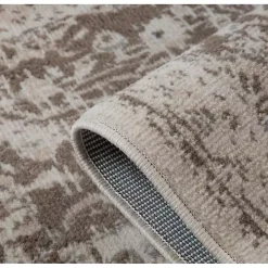 Cream Medallion Area Rug, 8x10