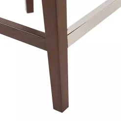 Cream Open Back Swivel Base Counter Stool