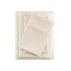 Cream Rich Cooling Cotton King Sheet Set