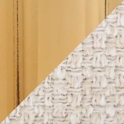 Cream Torino Gold Leg Counter Stools, Set of 2