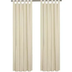 Cream Weathermate Blackout Curtain Panel, 63 in.
